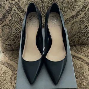 Vince Camuto Leather Stiletto Dress Pumps size 10